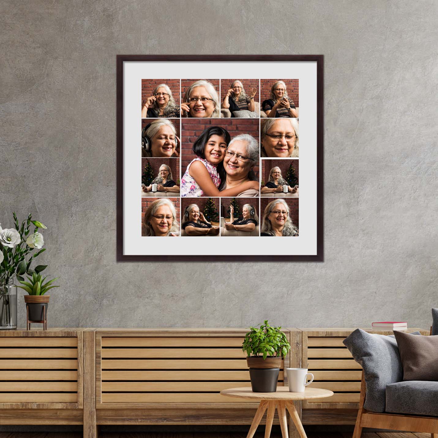 Personalised Photo Frame Collage for mothers day Gift