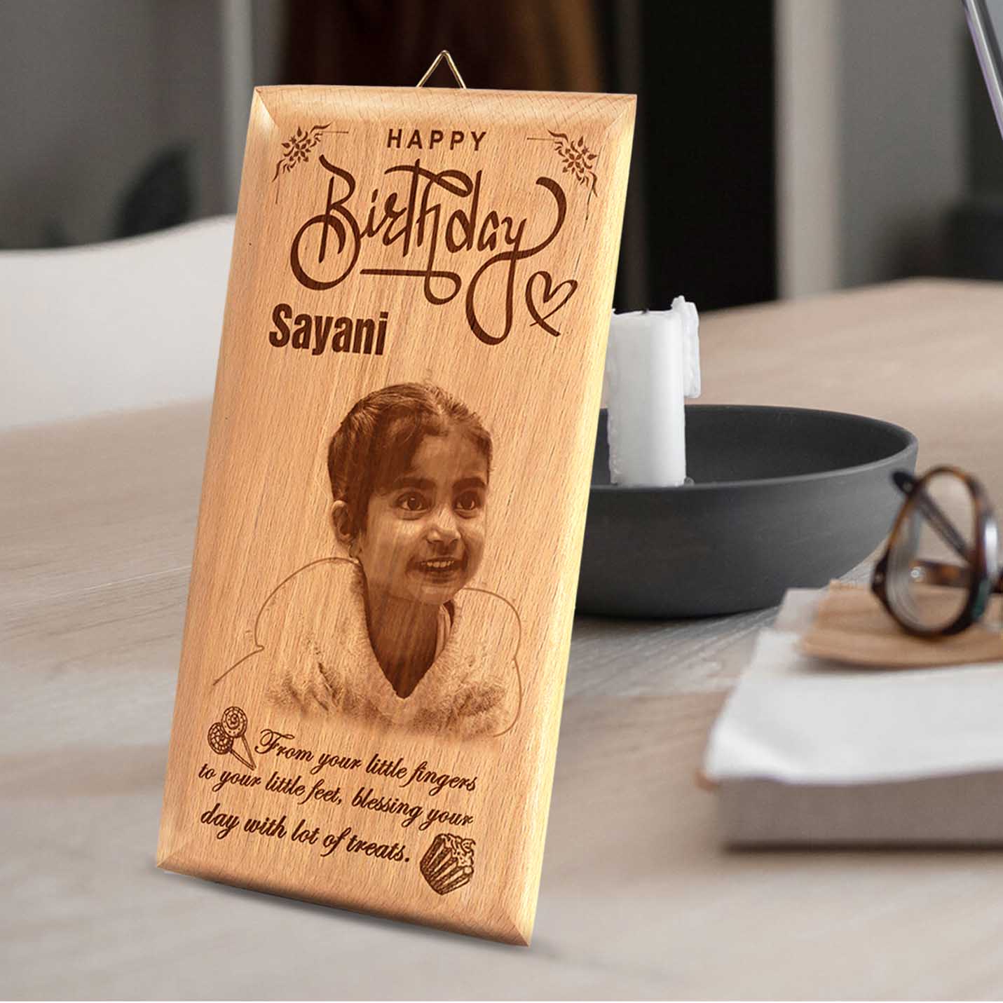 Birthday Wooden Photo Frame