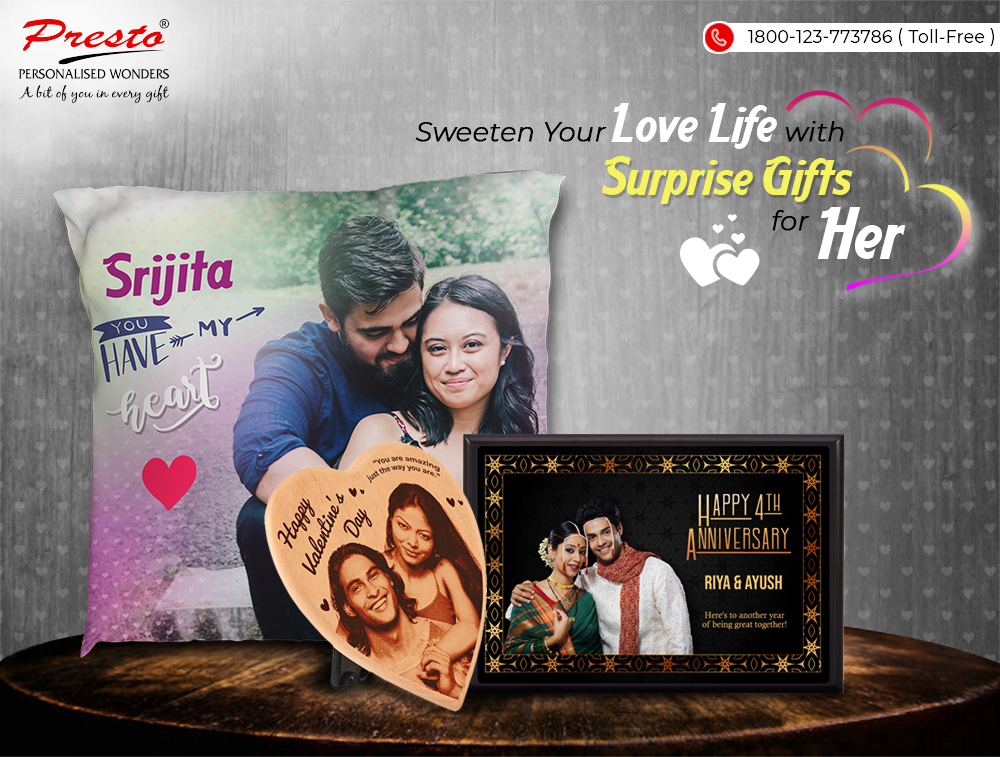 Sweeten Your Love Life with Surprise Gifts for Her