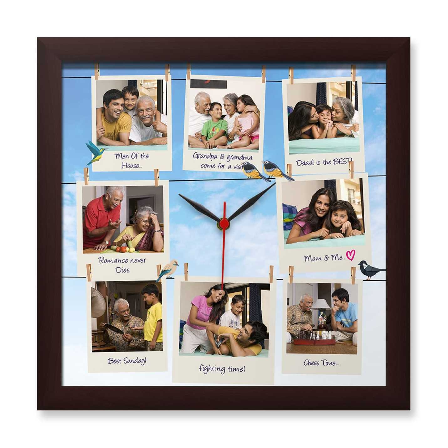 Wall Clock to Hold Nine Best Moments