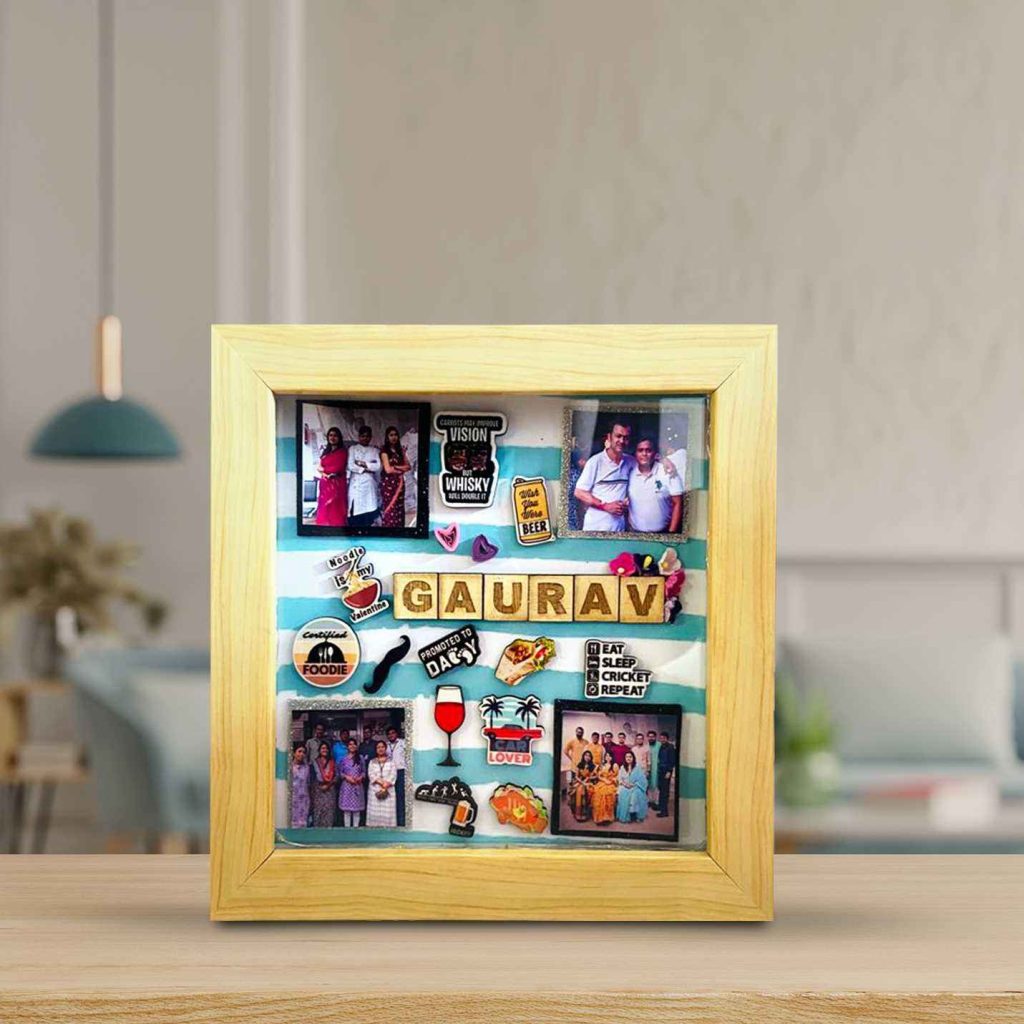 shadow box for male friends