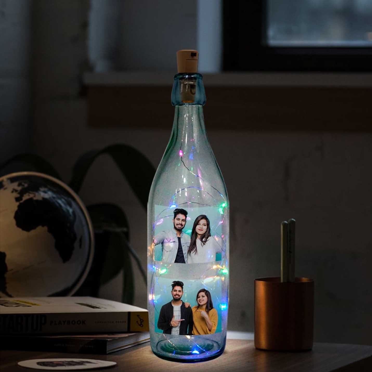 bottle lamp