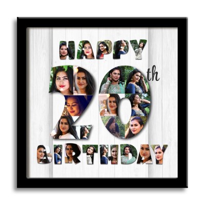 PHOTO FRAME COLLAGE FOR BIRTHDAY GIFT