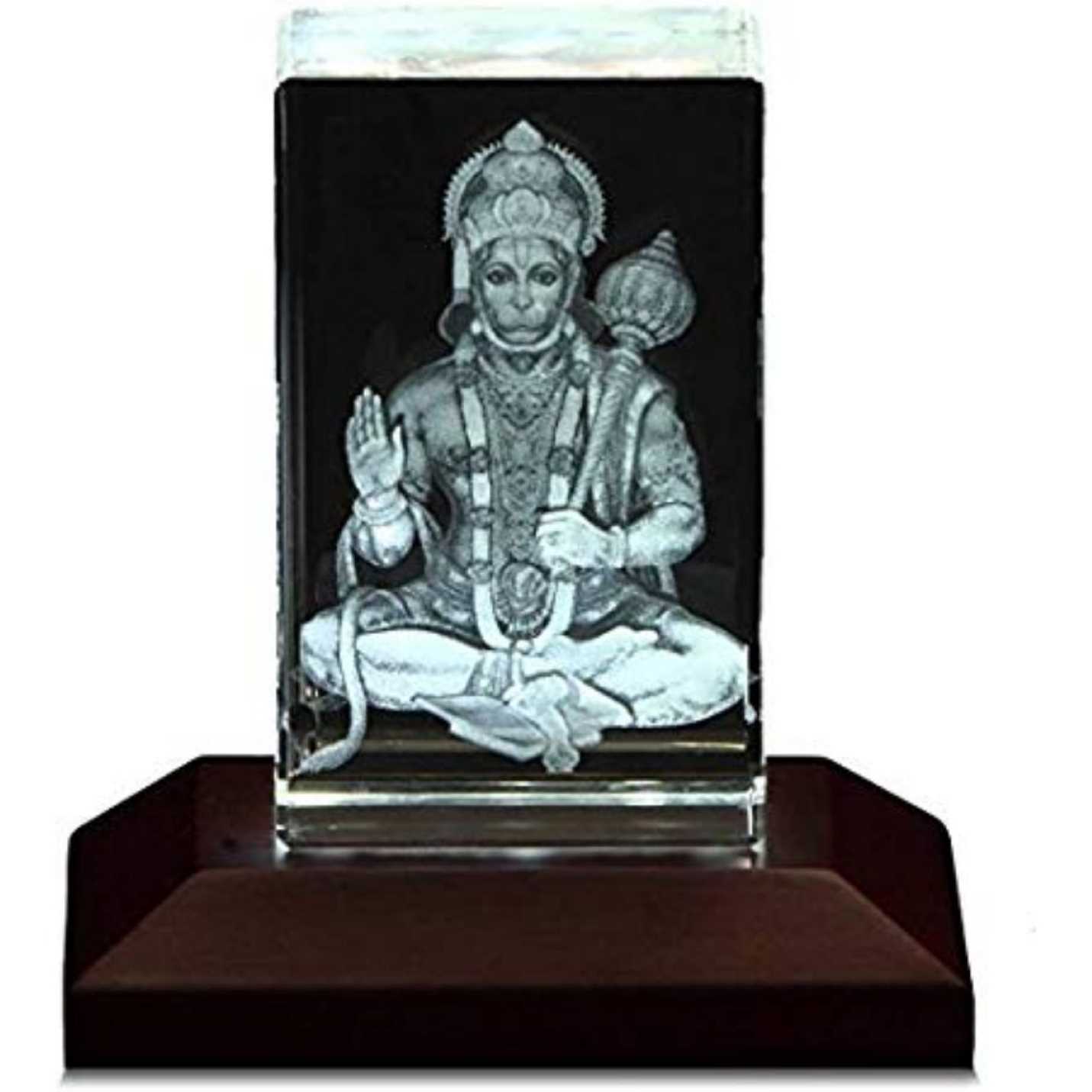 Bajrangbali 3D Crystal