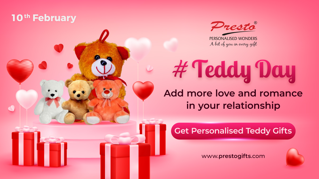 Teddy Day Gifts | Send Teddy Bear for Him/Her Online | FloraIndia