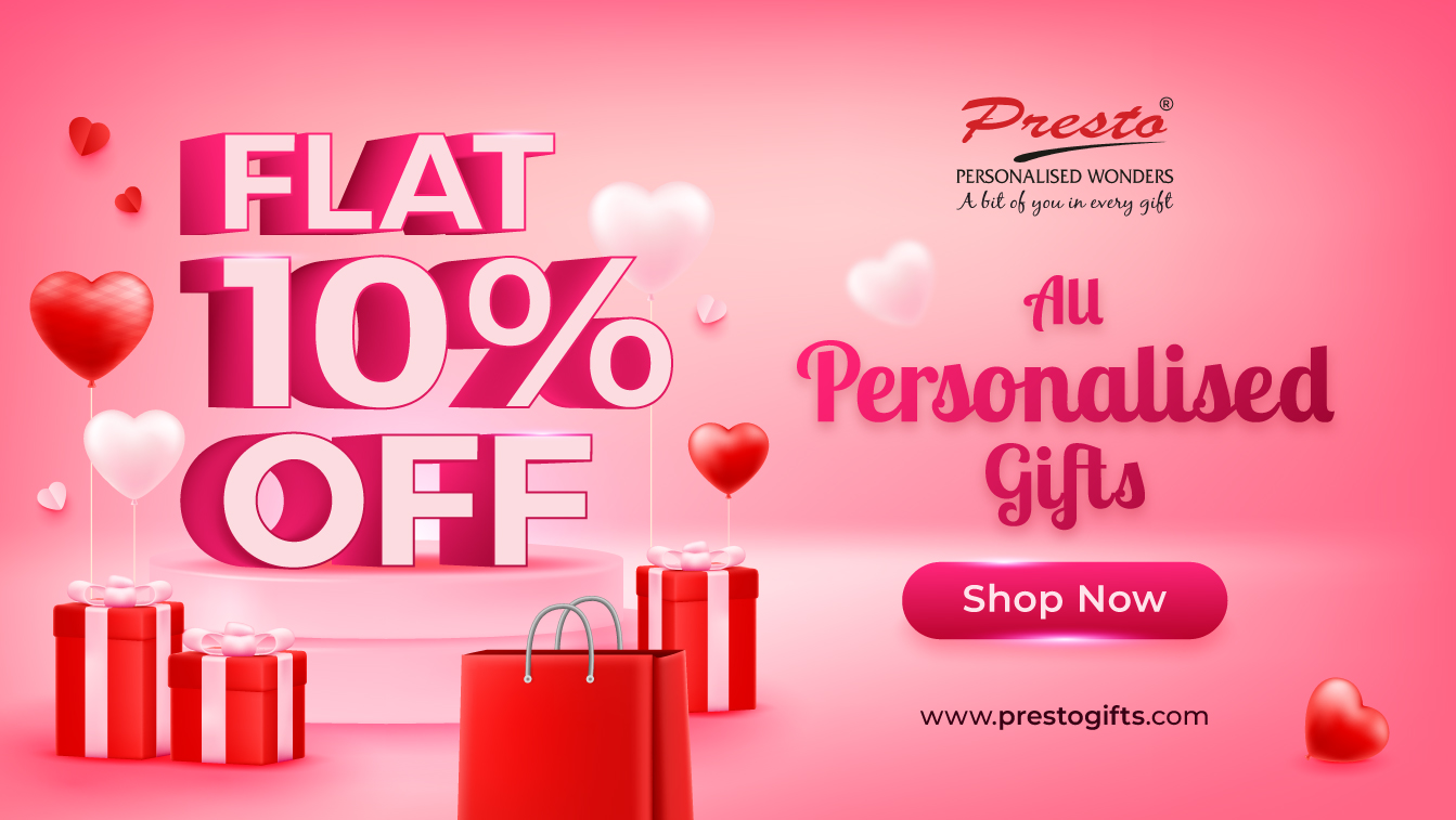 personalised gifts 10% off