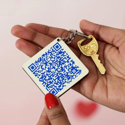 customized scanner keychain