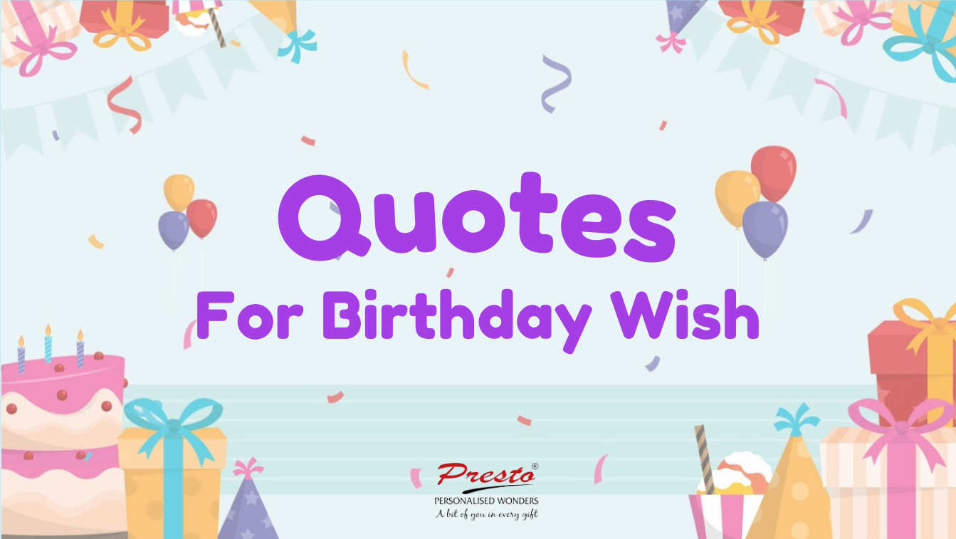 birthday wish quotes Banner