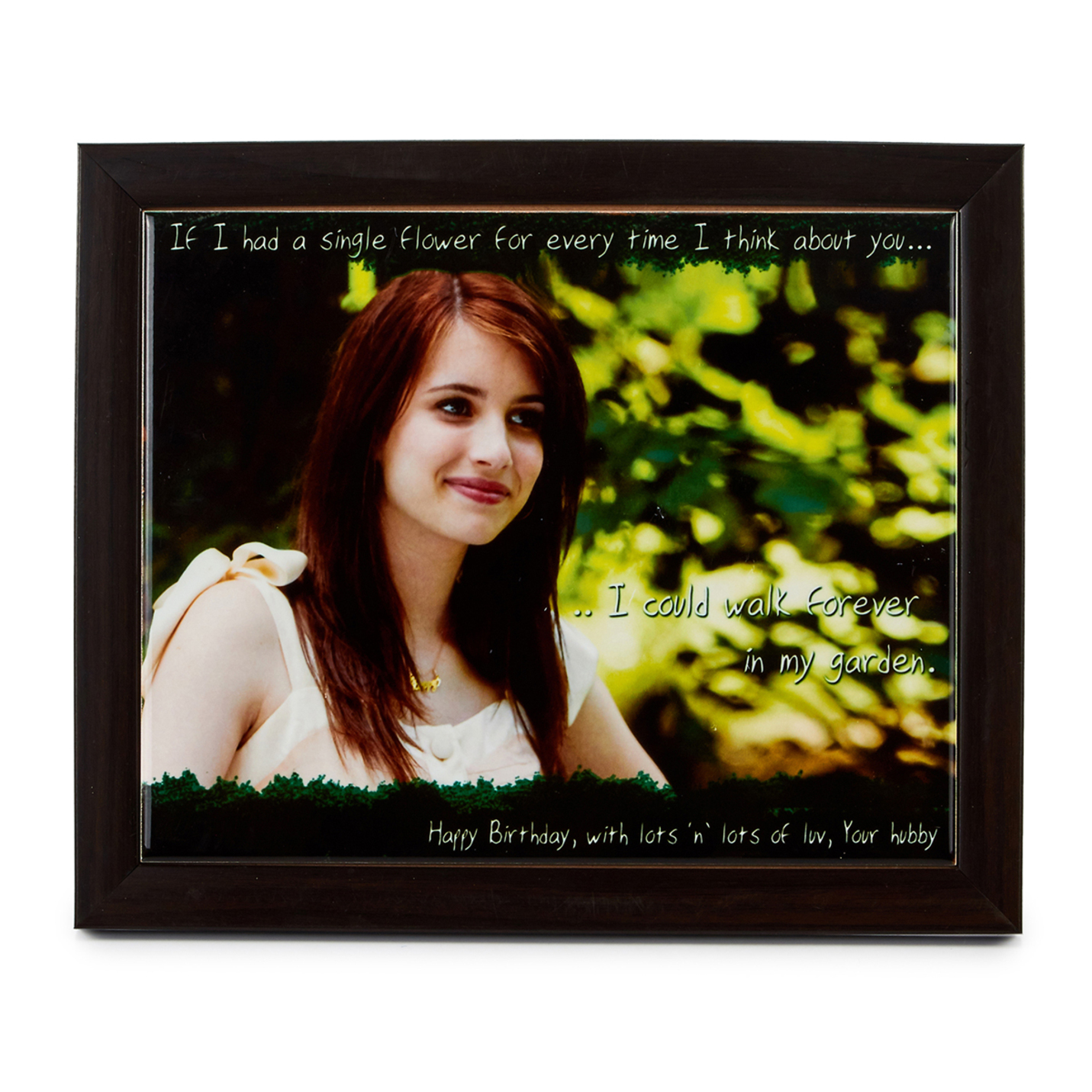 Customized Photo Frame birthday gift 