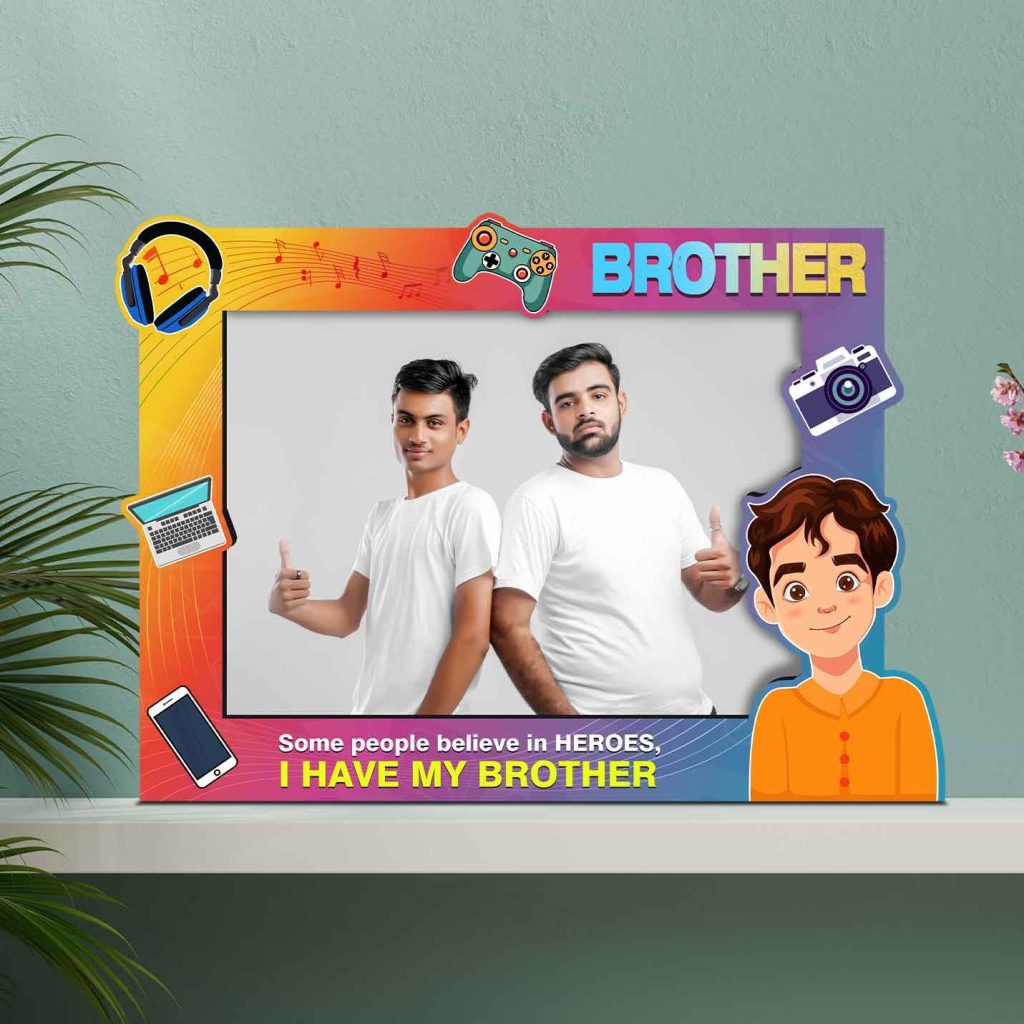 Custom Made Photo Frame for Brother