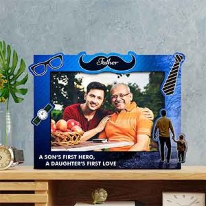 Custom Made Photo Frame For Father (Size A6)