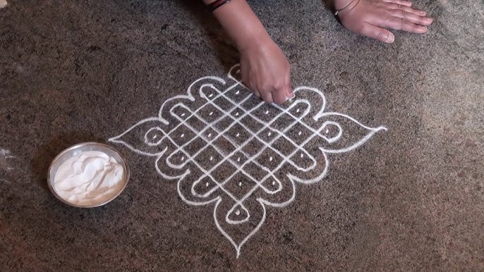 Chukki (Dot) Rangoli