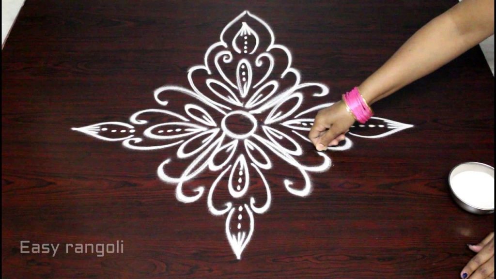 Freehand Popular Rangoli