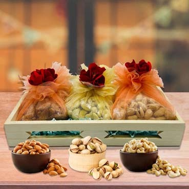 Power Pack Tray of Dry Fruits