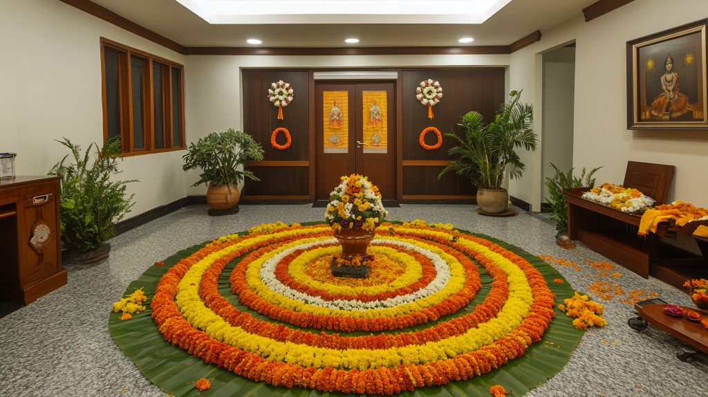 Flower Rangoli