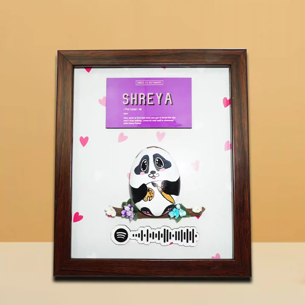 Spotify Pebble art