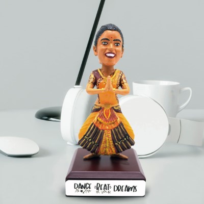 Personalised Bobblehead Miniature for Female Dancer