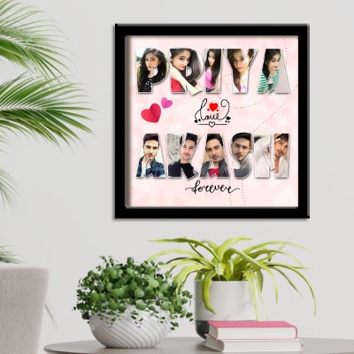 Personalized Love Collage with Frame