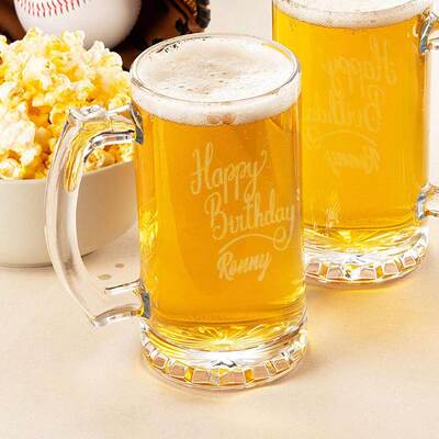 Personalised Beer Glass