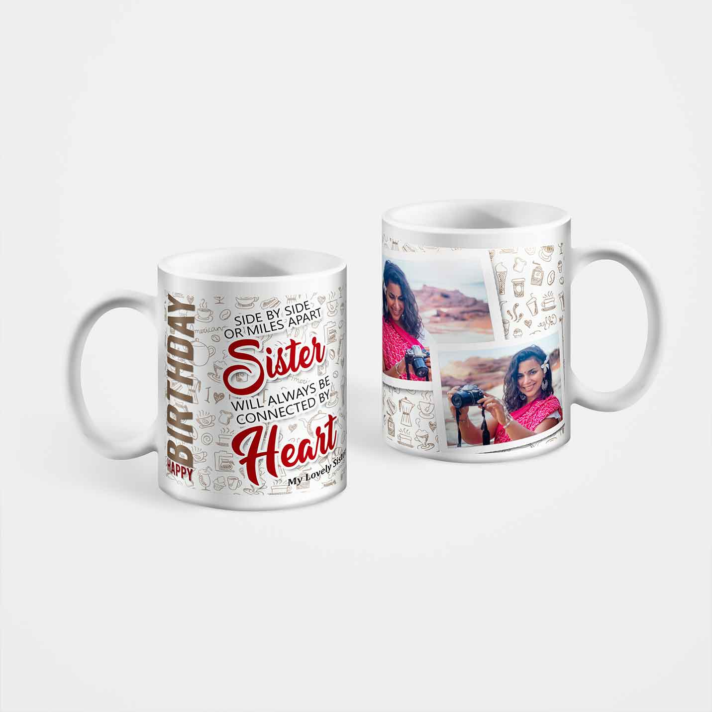 Personalised Mug for Sister Birthday