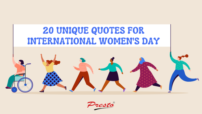 International women's day Quotes