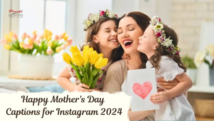 Mothers day Instagram caption 2024